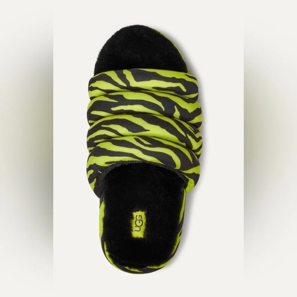 🔥NWOT | UGG Maxi Slide Tiger Print, Size 8